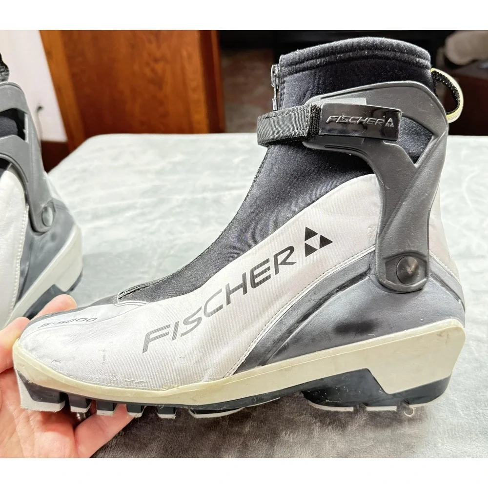 Fischer S-5000 Nordic Cross Country Ski Boots Mens EU 43‎ (approx. US 9.5)